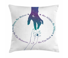 Mystical Messages Pillow Cover