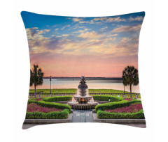 Ocean Scenery America Pillow Cover