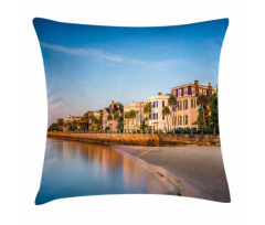 Historic Homes Battery Pillow Cover