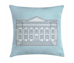 USA Custom House Theme Pillow Cover