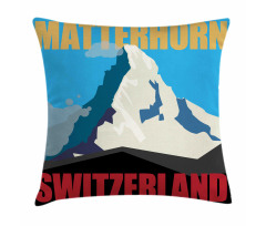 Mount Matterhorn Peak Pillow Cover