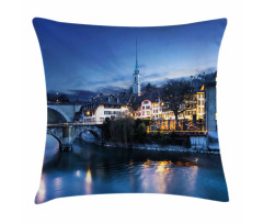 Classical Buildings Pillow Cover