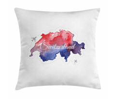 Travel Around the World Pillow Cover