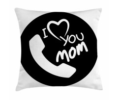 Family Values Theme Phone Pillow Cover