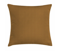 Simplistic Round Sided Sqaure Pillow Cover