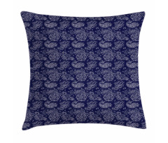 Flowers Paisley Fantasy Art Pillow Cover