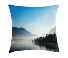 Lake Annecy France Sky Pillow Cover