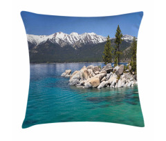 Sand Harbor Lake Tahoe Pillow Cover