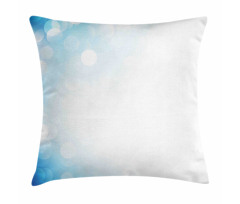 Gradient Effect Blurred Spots Pillow Cover