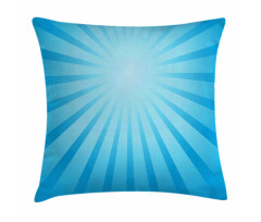 Sun Ray Style Retro Radiate Pillow Cover