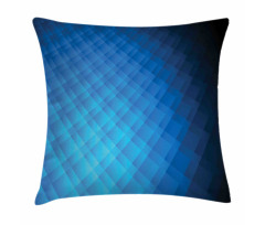 Vibrant Geometric Ombre Square Pillow Cover