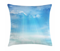 Fascinating Sky with Clouds Pillow Cover