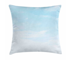 Soft Pastel Sky Clouds Pillow Cover