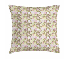 Vintage English Garden Soft Pillow Cover