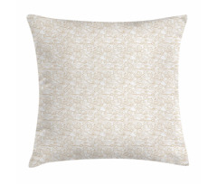 Geometrical Swirling Lines Pillow Cover