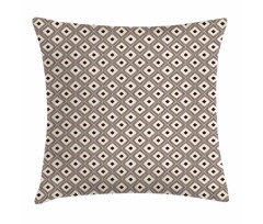 Rhombus and Strips Ikat Pillow Cover