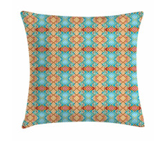 Colorful Tie Dye Geometric Pillow Cover