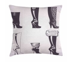 High Heel Boots Pillow Cover