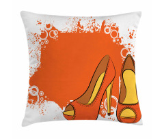 Pair of Dashing Shoes Pillow Cover