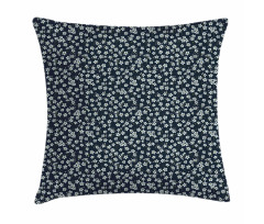 Forget-Me-Not Flower Style Pillow Cover