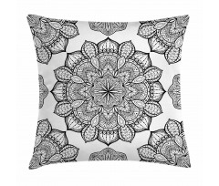 Floral Motifs Pillow Cover