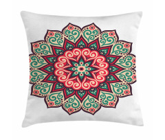Retro Traditional Mandala Pillow Cover