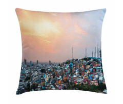 Guayaquil City at Sunset Pillow Cover