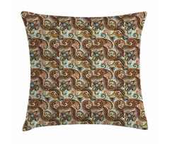 Blooms Ethnic Pillow Cover