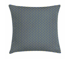 Pictogram Pattern Ocean Pillow Cover