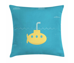 Simple Childish Marine Pillow Cover