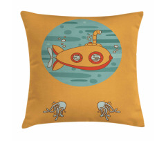 Born to Dive Jellyfish Pillow Cover