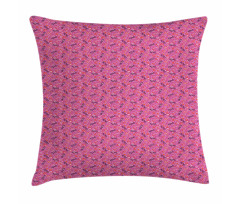 Energetic Hearts Kisses Love Pillow Cover