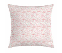 Valentines Day Simple Objects Pillow Cover