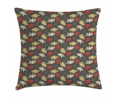Vintage Style Flowers Deco Pillow Cover