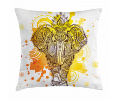 Aztec Ornamental Art Pillow Cover