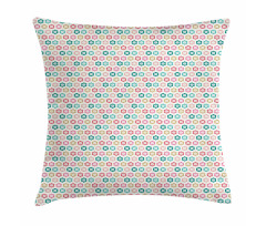 Childish Floral Pattern Pillow Cover