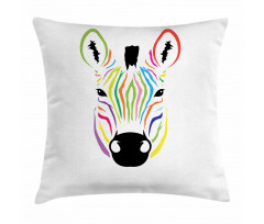 Colorful Exotic Funny Pillow Cover
