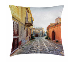 Narrow Street Erice Pillow Cover