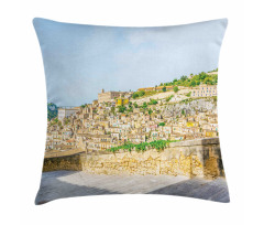 Historical Landmark Houses Pillow Cover