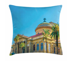 Teatro Massimo in Palermo Pillow Cover