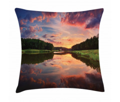 Ukraine Scenic Panorama Pillow Cover