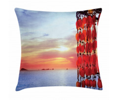 Dreamcatcher Ibiza Sunset Pillow Cover