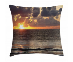 Sunrise Clouds Cancun Pillow Cover