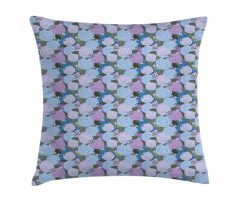 Romantic Vintage Hydrangeas Pillow Cover