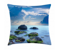 Mystical Seaside Stones Pillow Cover