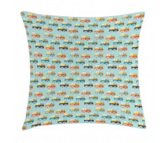 Van Childish Doodle Pillow Cover