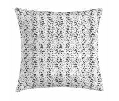 Triangular and Dotted Pillow Cover