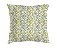 Hand Drawn Lemons Pillow Cover