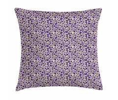 Raspberries Flowers Drops Pillow Cover