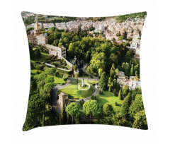 Famous Vatican Gardens Pillow Cover